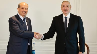 Cumhurbaşkanı Tatar, Azerbaycan Cumhurbaşkanı Aliyev ile görüştü...Tatar: "Çok samimi ve yararlı bir görüşme yapma fırsatı buldum”